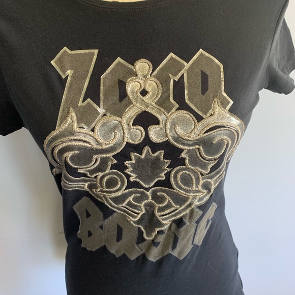 Zara Basic Embroidered T - Picture 2 of 8